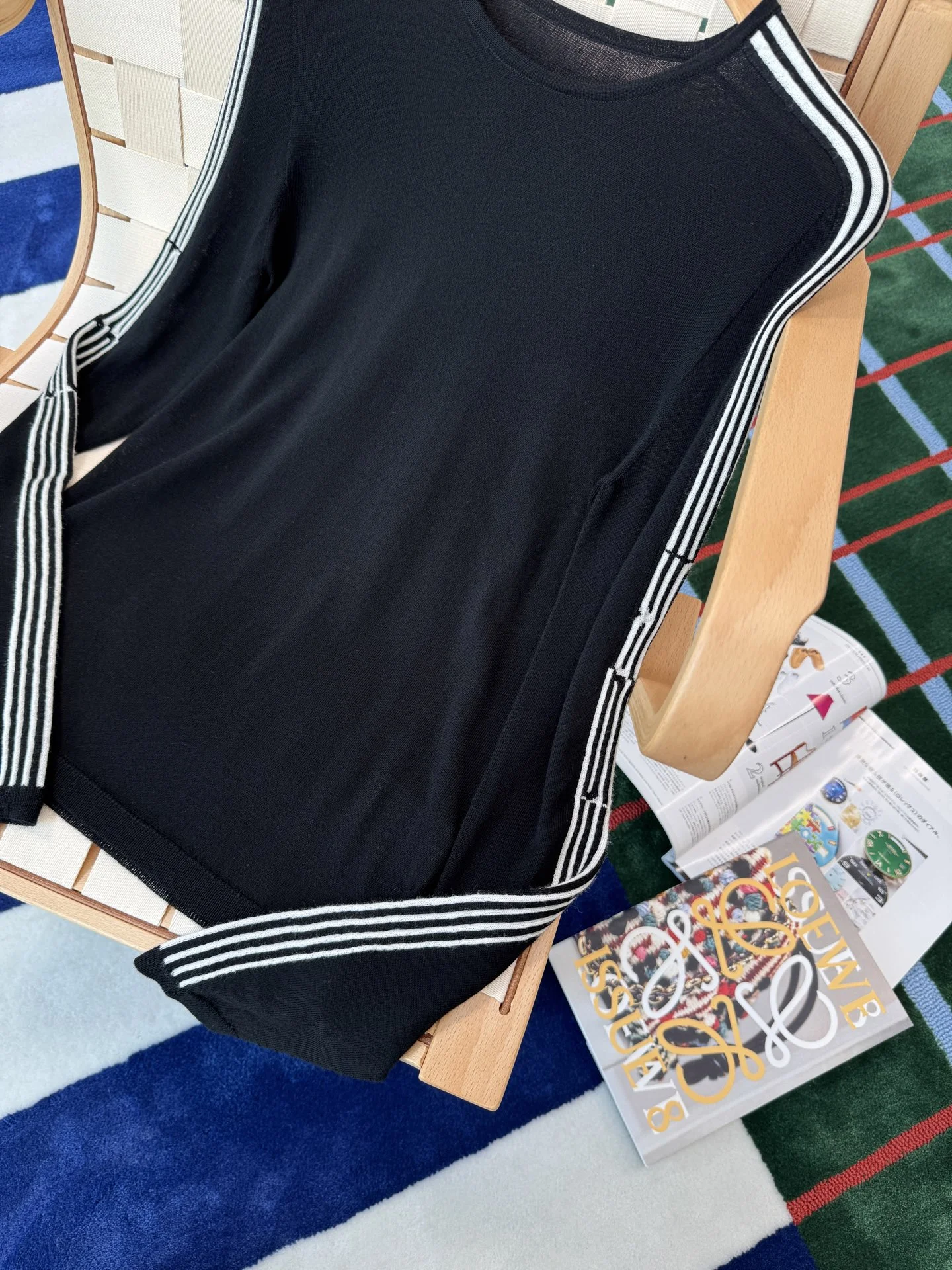 ADIDAS Sweaters Knit Black-White S-M-L C65202609060683 - Image 6