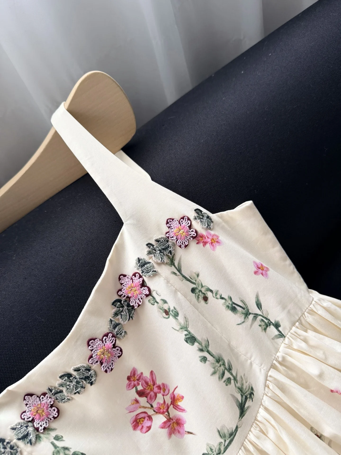 AGUA BY AGUA BENDITA Dresses Cotton Cream-Pink S-XL E15202609062359 - Image 4