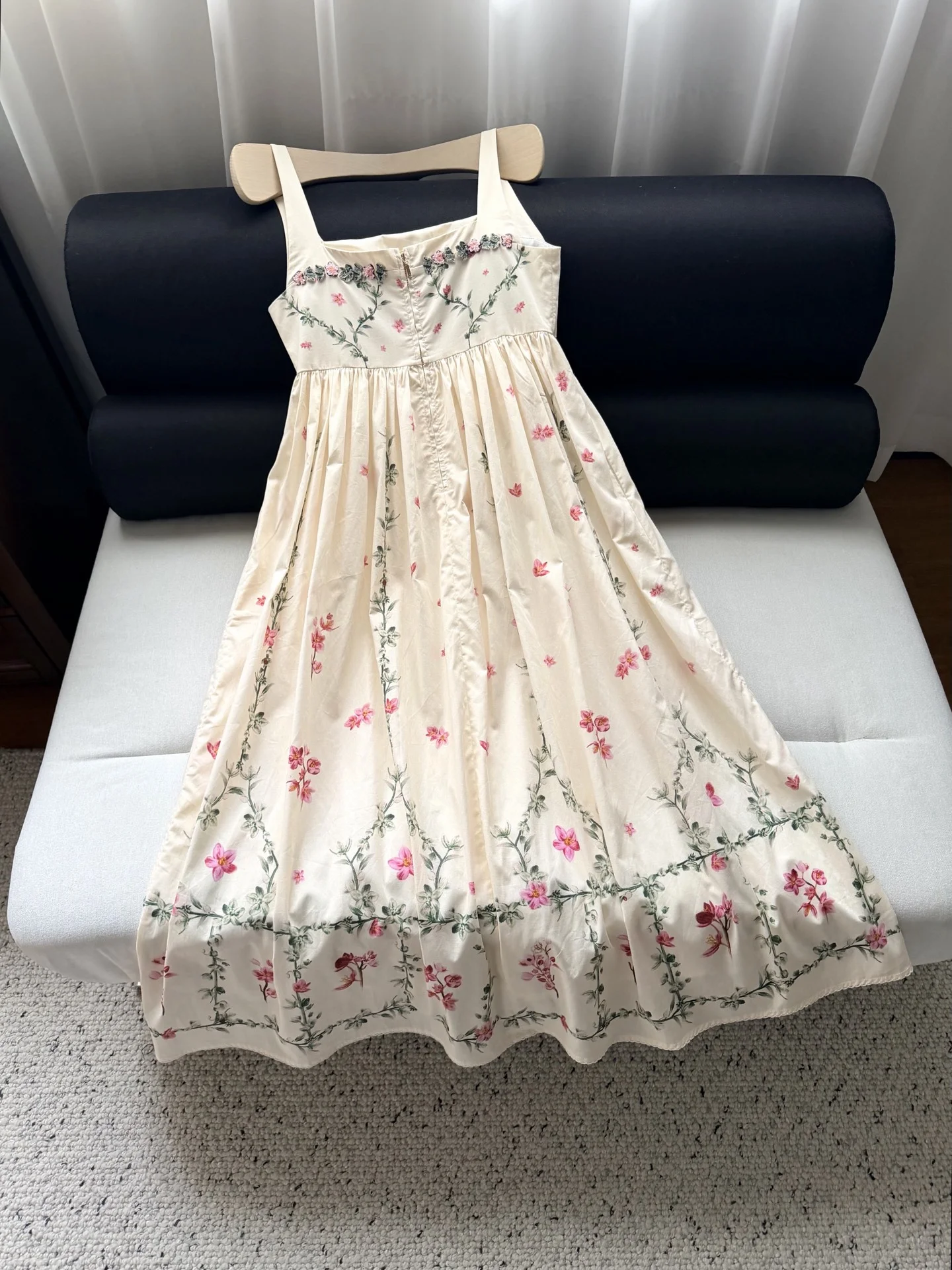AGUA BY AGUA BENDITA Dresses Cotton Cream-Pink S-XL E15202609062359 - Image 9