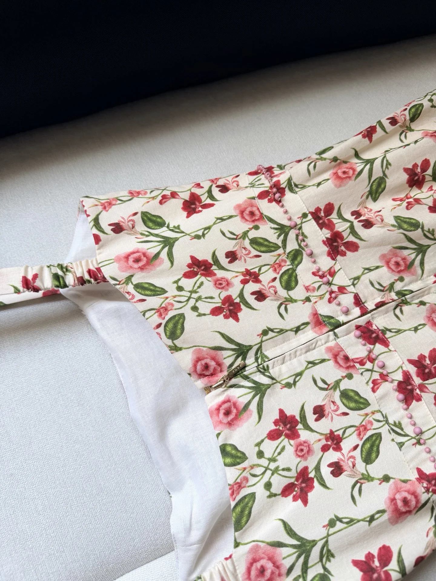 AGUA BY AGUA BENDITA Dresses Linen Cream-Pink-Green S M L XL F15202609060911 - Image 4