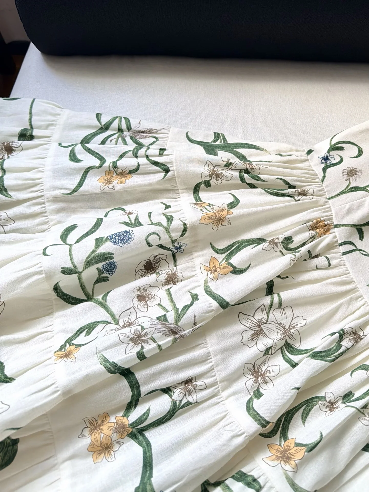 AGUA BY AGUA BENDITA Dresses Linen White-Green S-XL E15202609060916 - Image 6