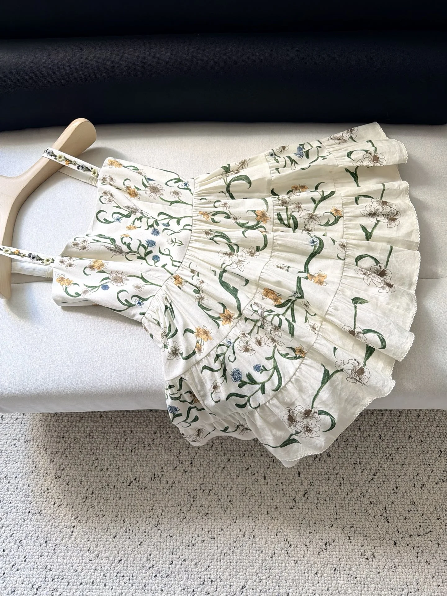 AGUA BY AGUA BENDITA Dresses Linen White-Green S-XL E15202609060916 - Image 7