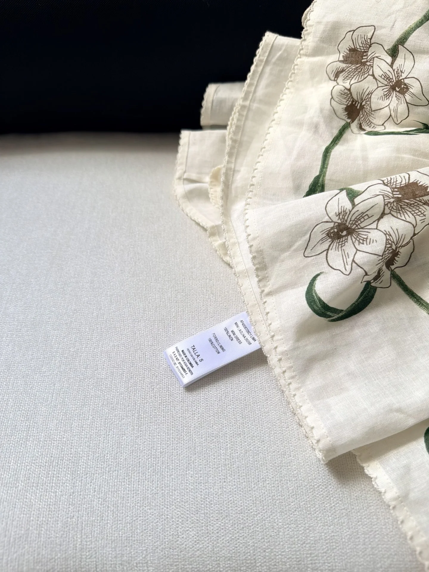AGUA BY AGUA BENDITA Dresses Linen White-Green S-XL E15202609060916 - Image 8