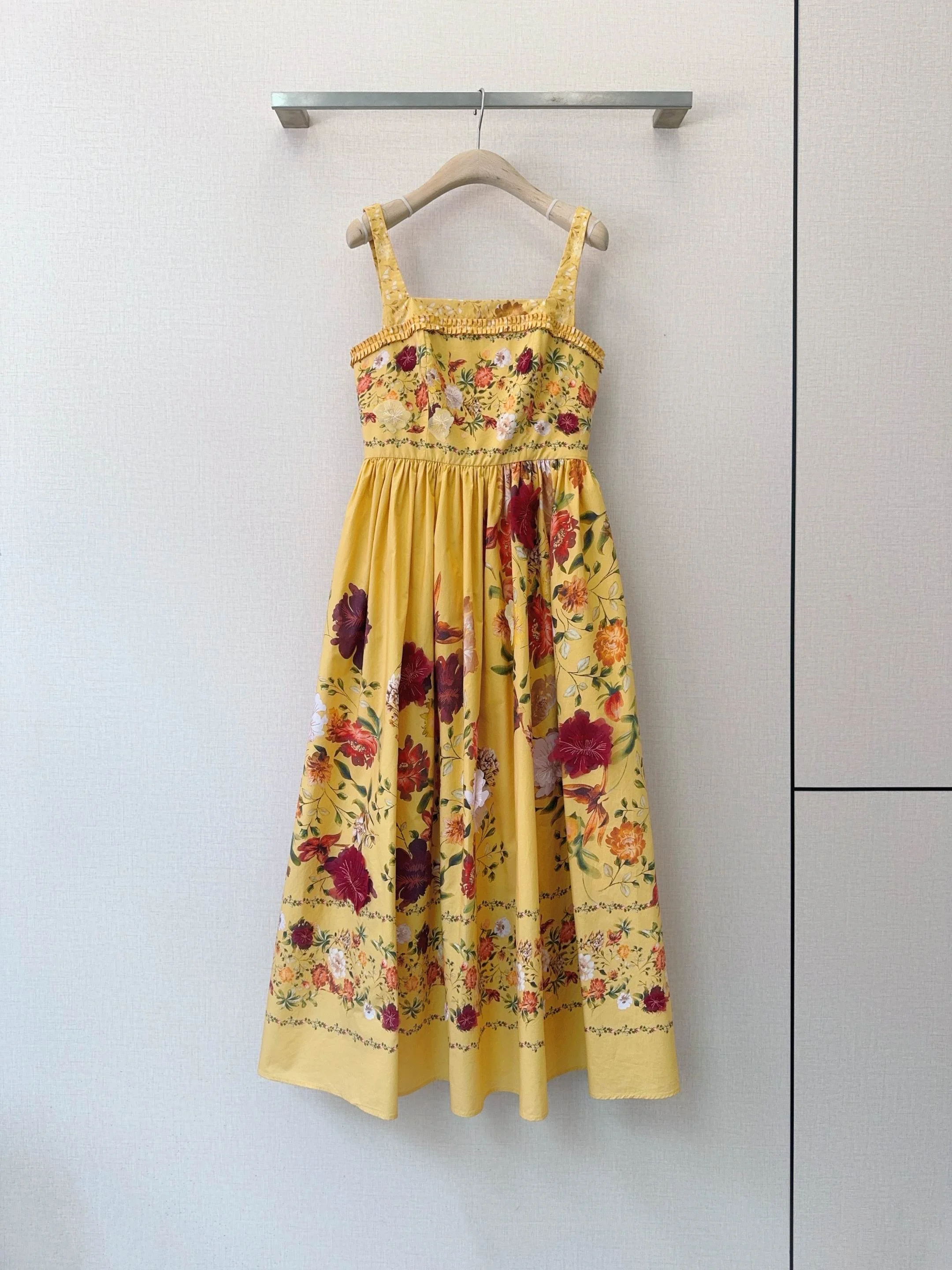 AGUA BY AGUA BENDITA Dresses Yellow-Red S-XL C70202609060119