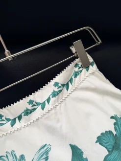 Alternative view of AGUA BY AGUA BENDITA Skirts Cotton White-Green S-XL E15202609062358