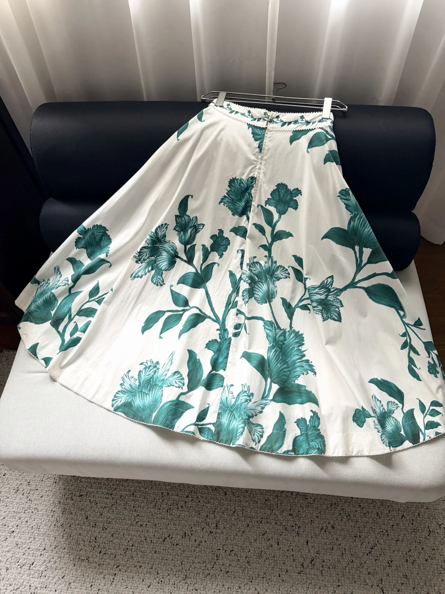 AGUA BY AGUA BENDITA Skirts Cotton White-Green S-XL E15202609062358 - Image 9