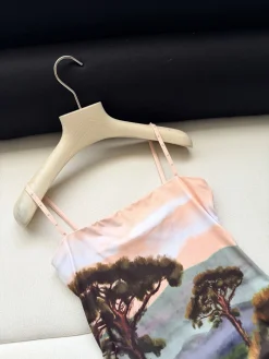 Alternative view of AGUA BY AGUA BENDITA Swimwear Green-Pink S-L C15202609062411