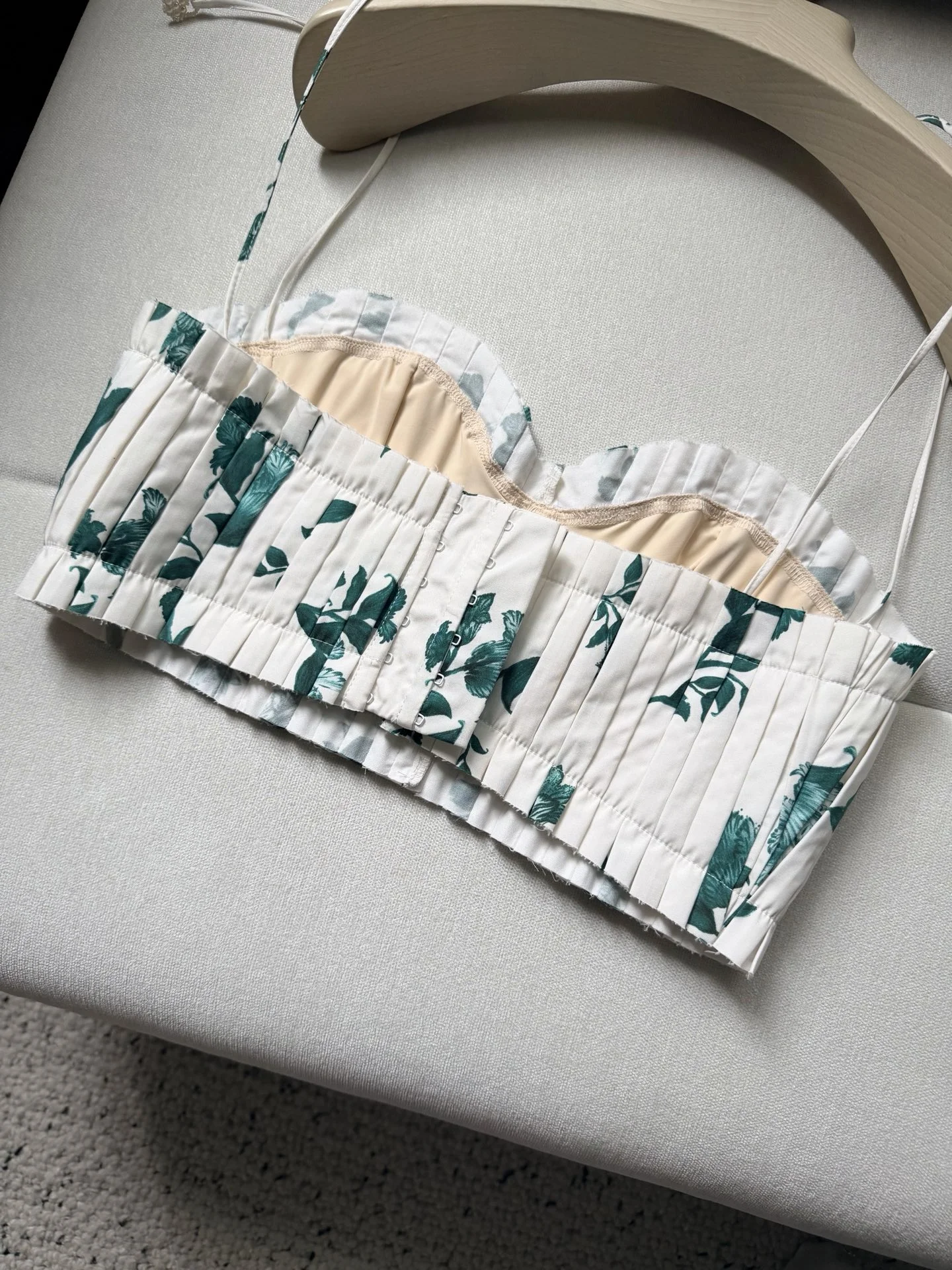 AGUA BY AGUA BENDITA Vests White-Green S-L C15202609062357 - Image 5