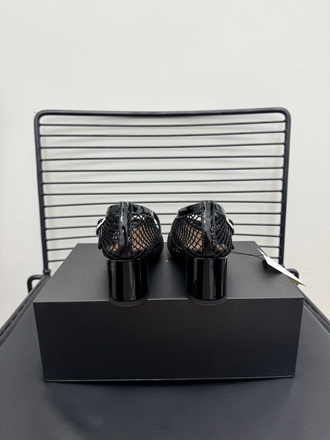 ALAIA Flats Mesh Suede Black-Brown EU35-41 B50202609110480 - Image 4