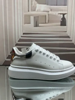ALEXANDER MCQUEEN Sneakers Calf Leather White-Silver EU34-46 B60202609111937
