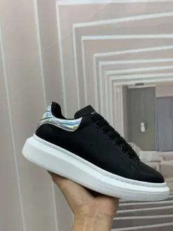 ALEXANDER MCQUEEN Sneakers Leather Black-White EU34-46 B60202609111940