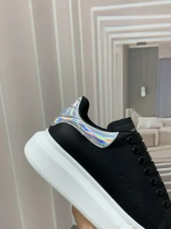 Alternative view of ALEXANDER MCQUEEN Sneakers Leather Black-White EU34-46 B60202609111940