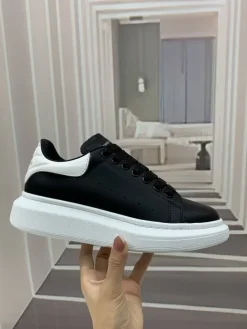 ALEXANDER MCQUEEN Sneakers Leather Black-White EU34-46 B60202609111941