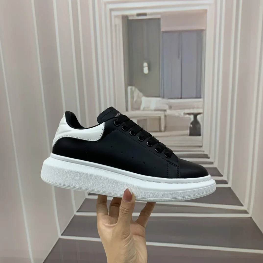 ALEXANDER MCQUEEN Sneakers Leather Black-White EU34-46 B60202609111941