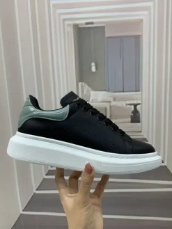 ALEXANDER MCQUEEN Sneakers Leather Black-White EU34-46 B60202609111942
