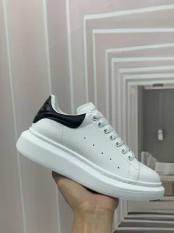 Alternative view of ALEXANDER MCQUEEN Sneakers Leather White-Black EU34-46 B60202609111944