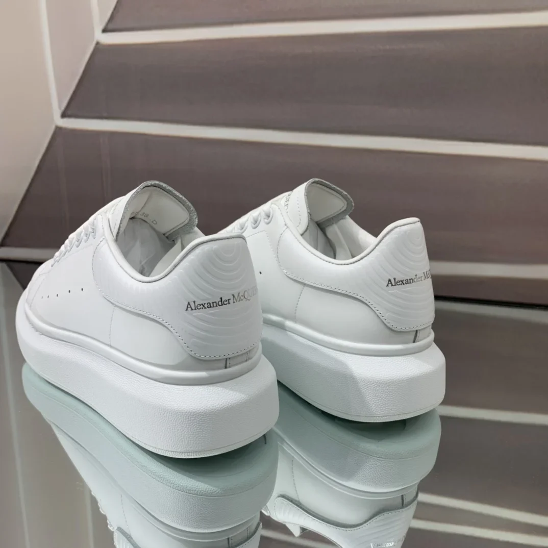 ALEXANDER MCQUEEN Sneakers Leather White EU34-46 B60202609111943 - Image 4
