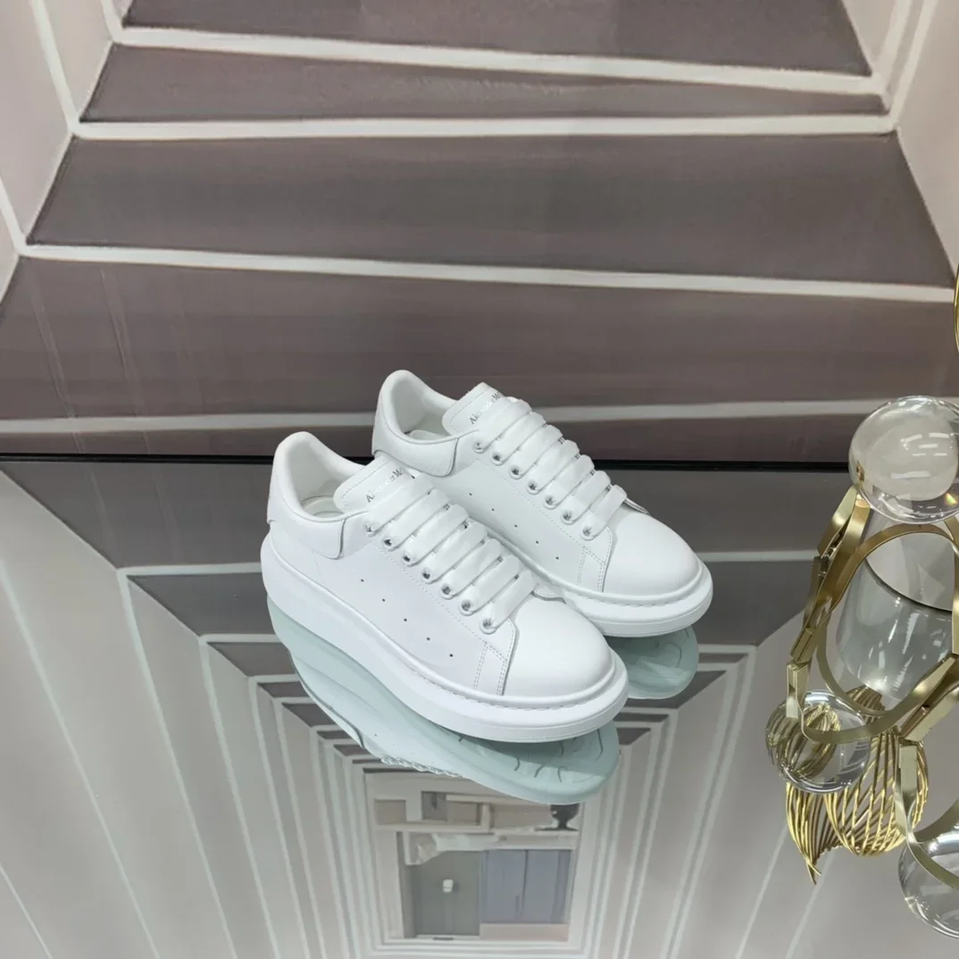 ALEXANDER MCQUEEN Sneakers Leather White EU34-46 B60202609111943 - Image 8
