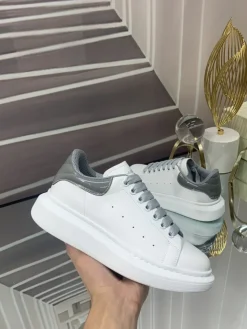 ALEXANDER MCQUEEN Sneakers Leather White-Grey EU34-46 B60202609111957