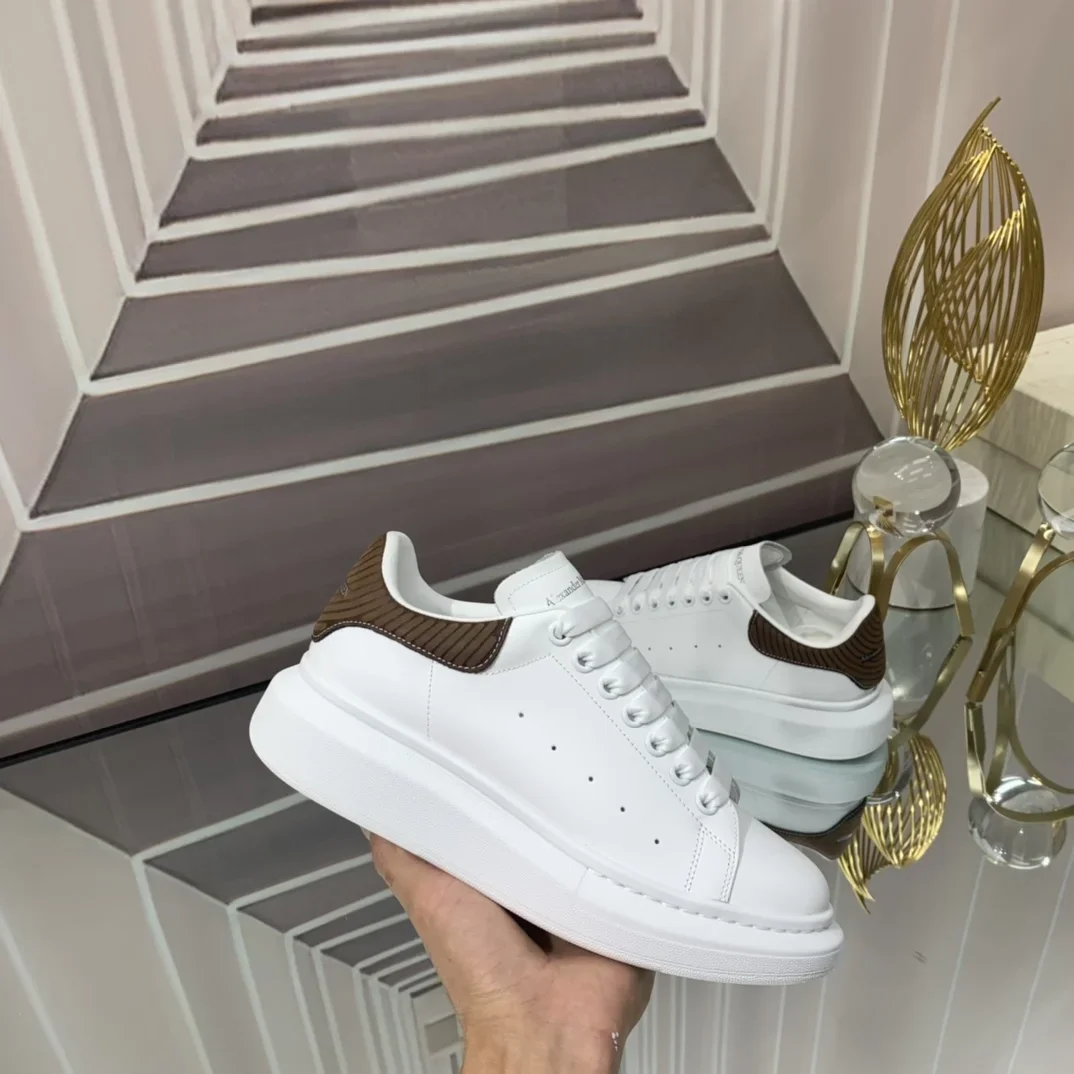 ALEXANDER MCQUEEN Sneakers White-Brown B60202609111950 - Image 2