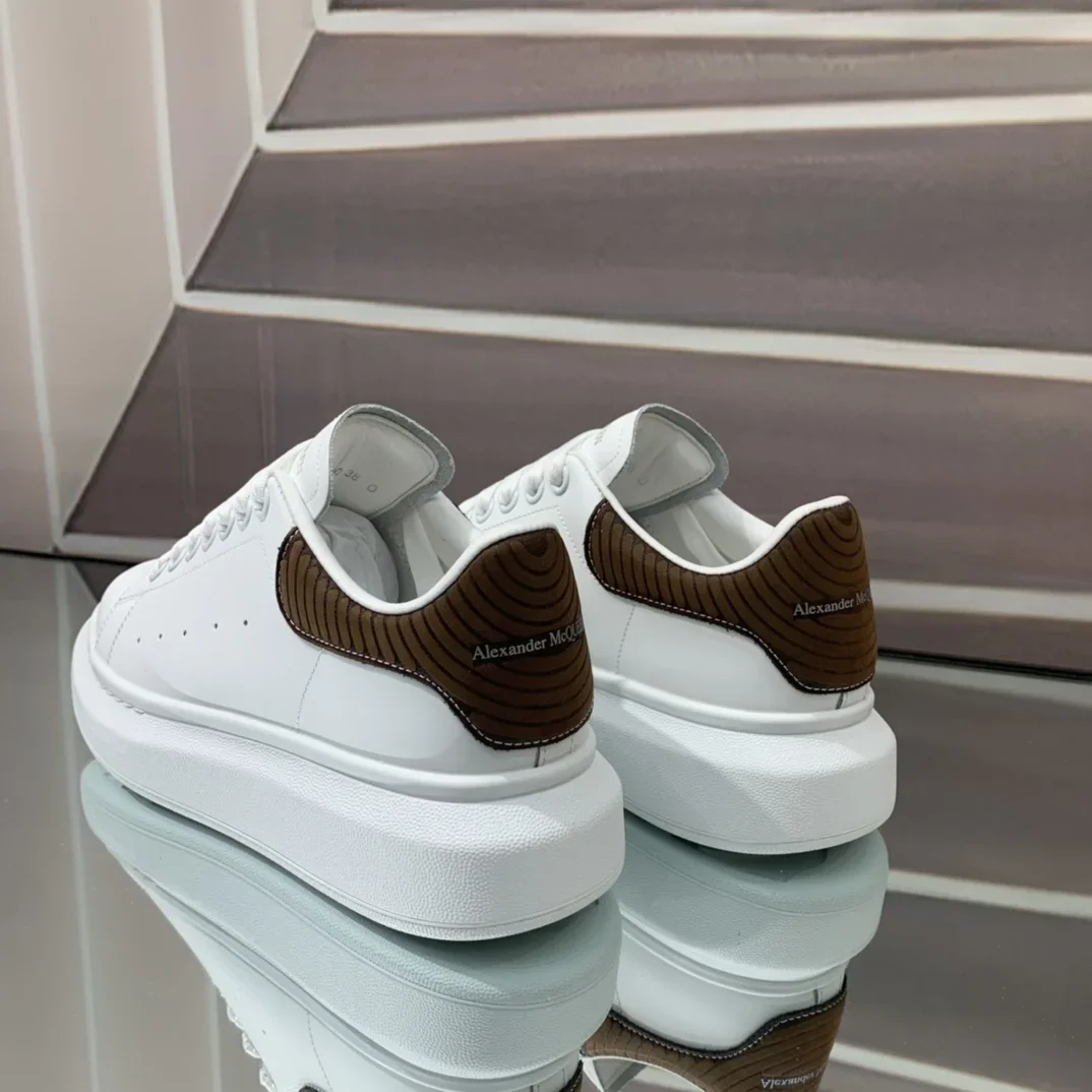 ALEXANDER MCQUEEN Sneakers White-Brown B60202609111950 - Image 4