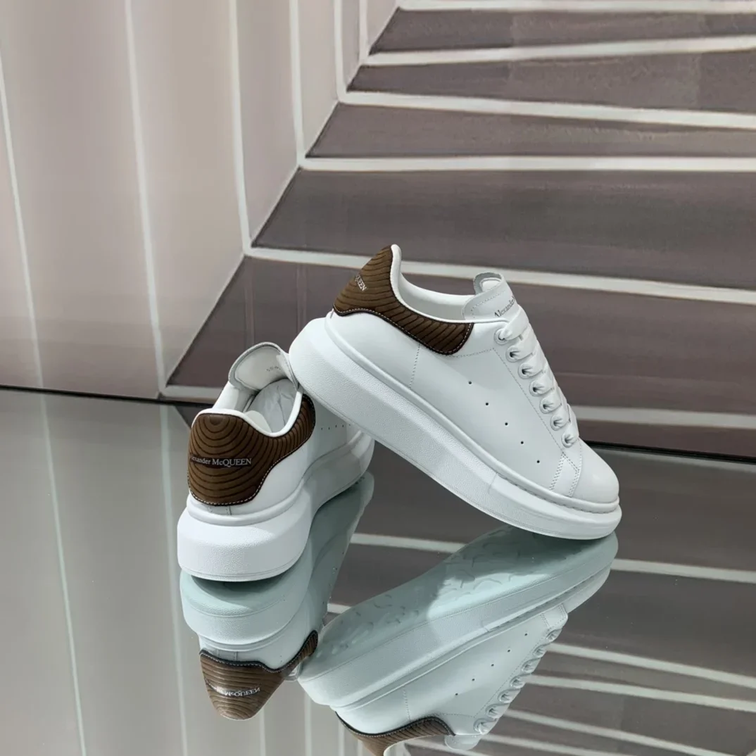 ALEXANDER MCQUEEN Sneakers White-Brown B60202609111950 - Image 5