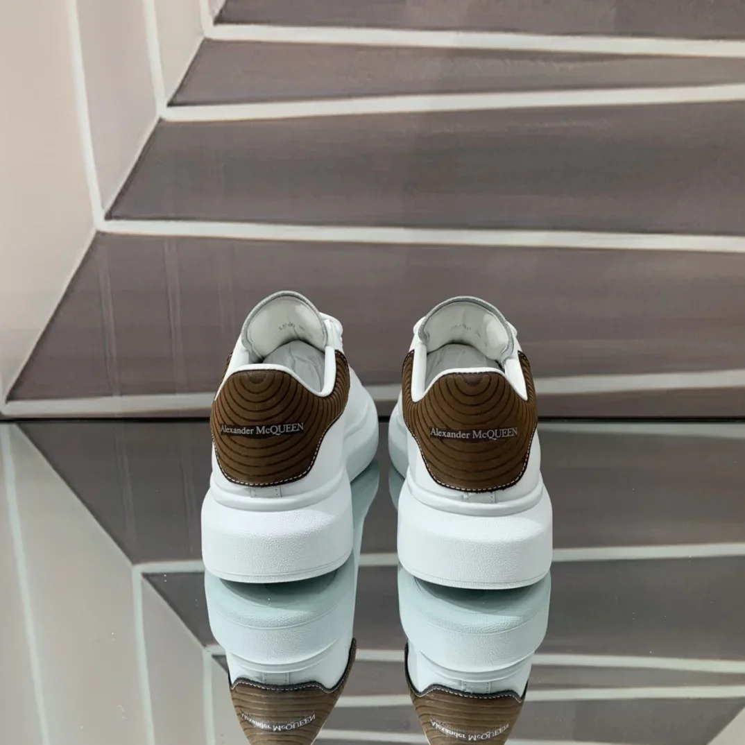 ALEXANDER MCQUEEN Sneakers White-Brown B60202609111950 - Image 6