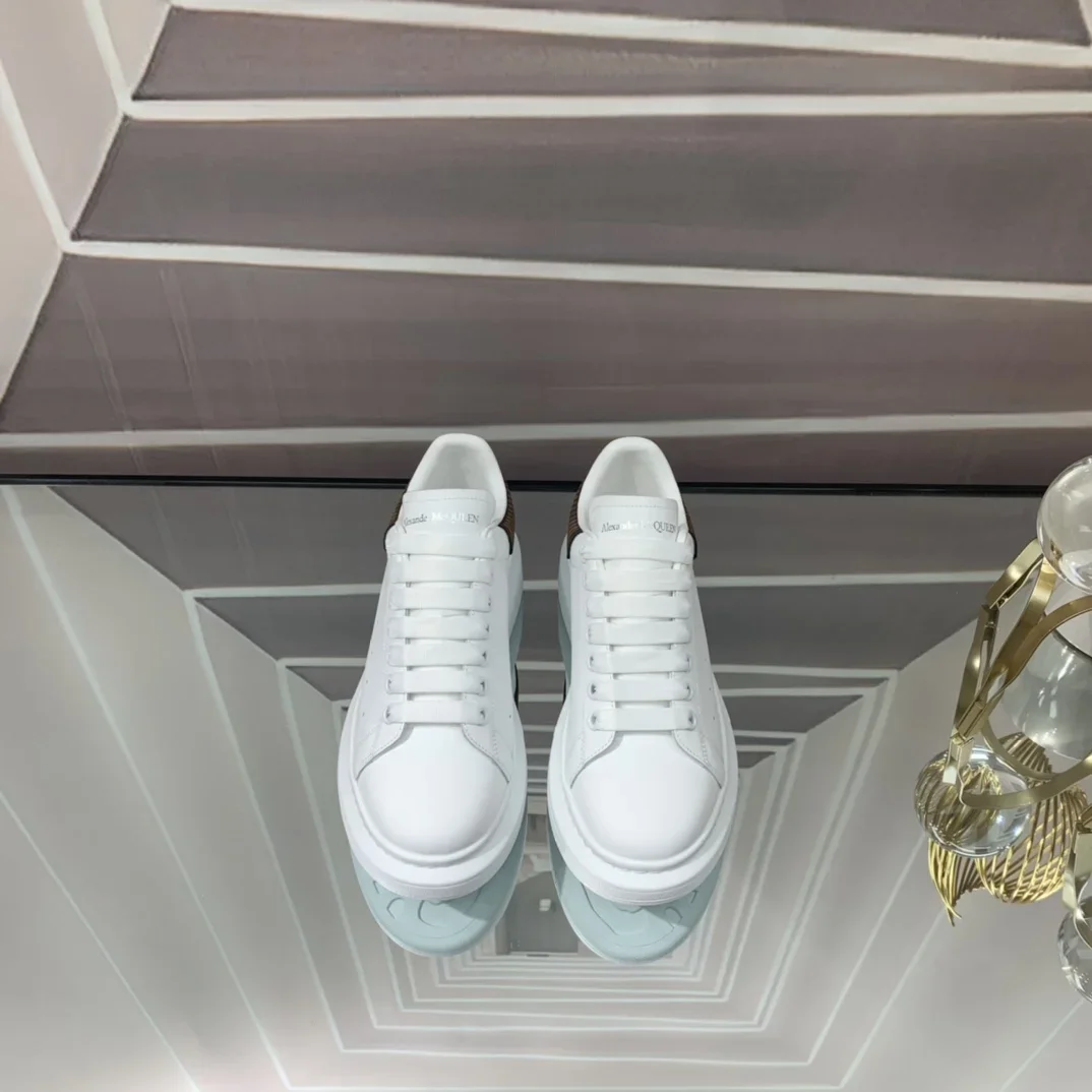 ALEXANDER MCQUEEN Sneakers White-Brown B60202609111950 - Image 8