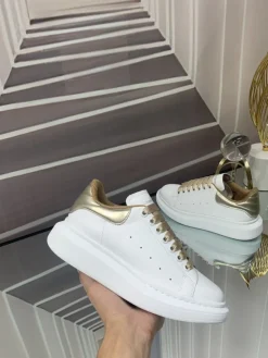 ALEXANDER MCQUEEN Sneakers White-Gold B60202609111946