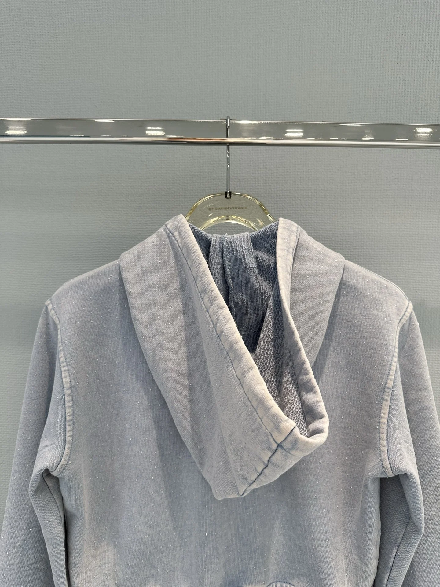 ALEXANDER WANG Jackets Cotton Blue-Gray S-M-L C20202609063116 - Image 10