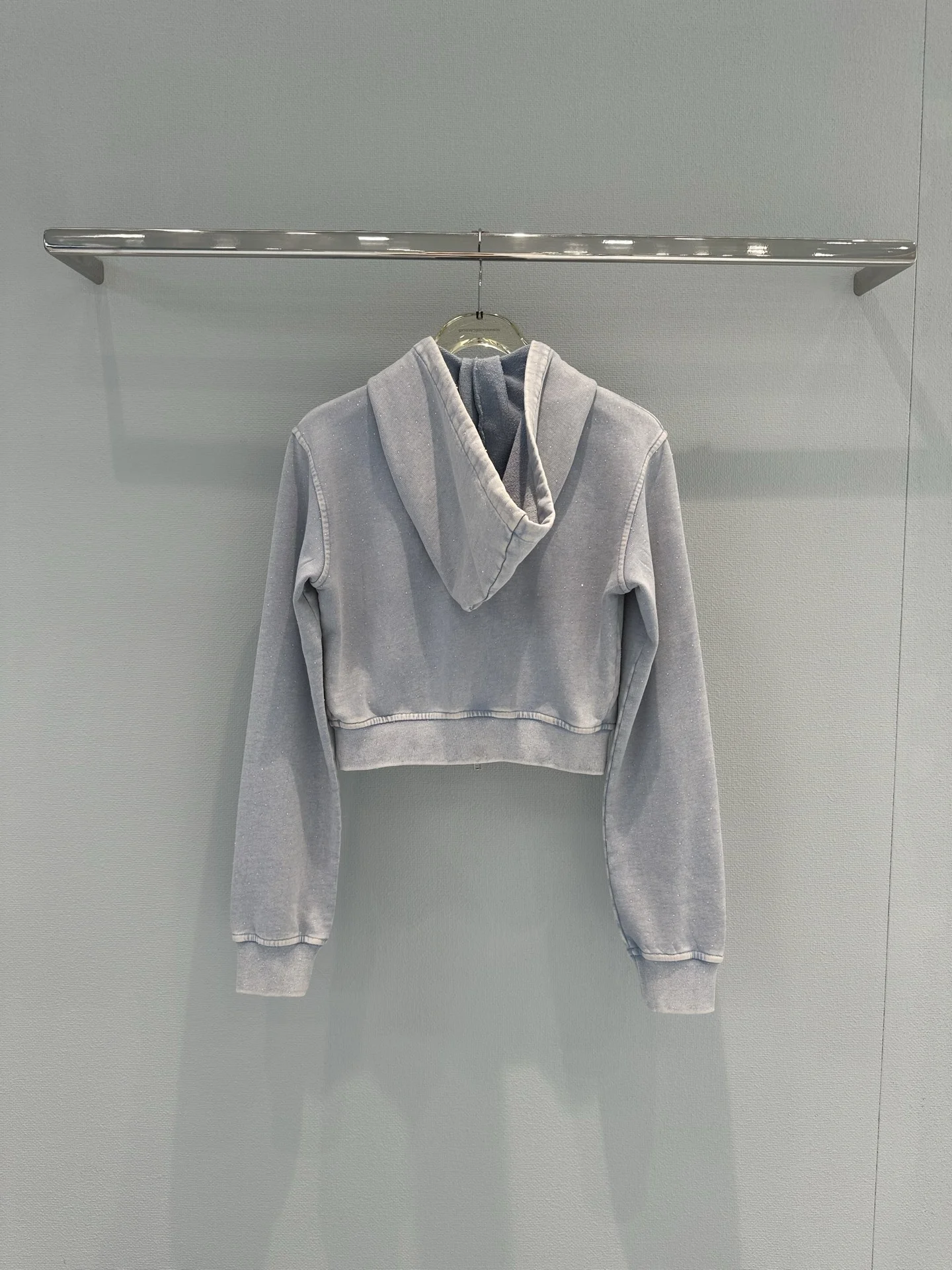 ALEXANDER WANG Jackets Cotton Blue-Gray S-M-L C20202609063116 - Image 9