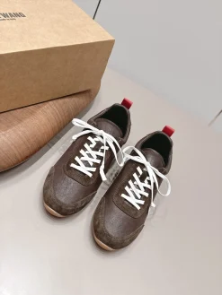 ALEXANDER WANG Sneakers Leather Brown-Red EU35-39 B90202609111544