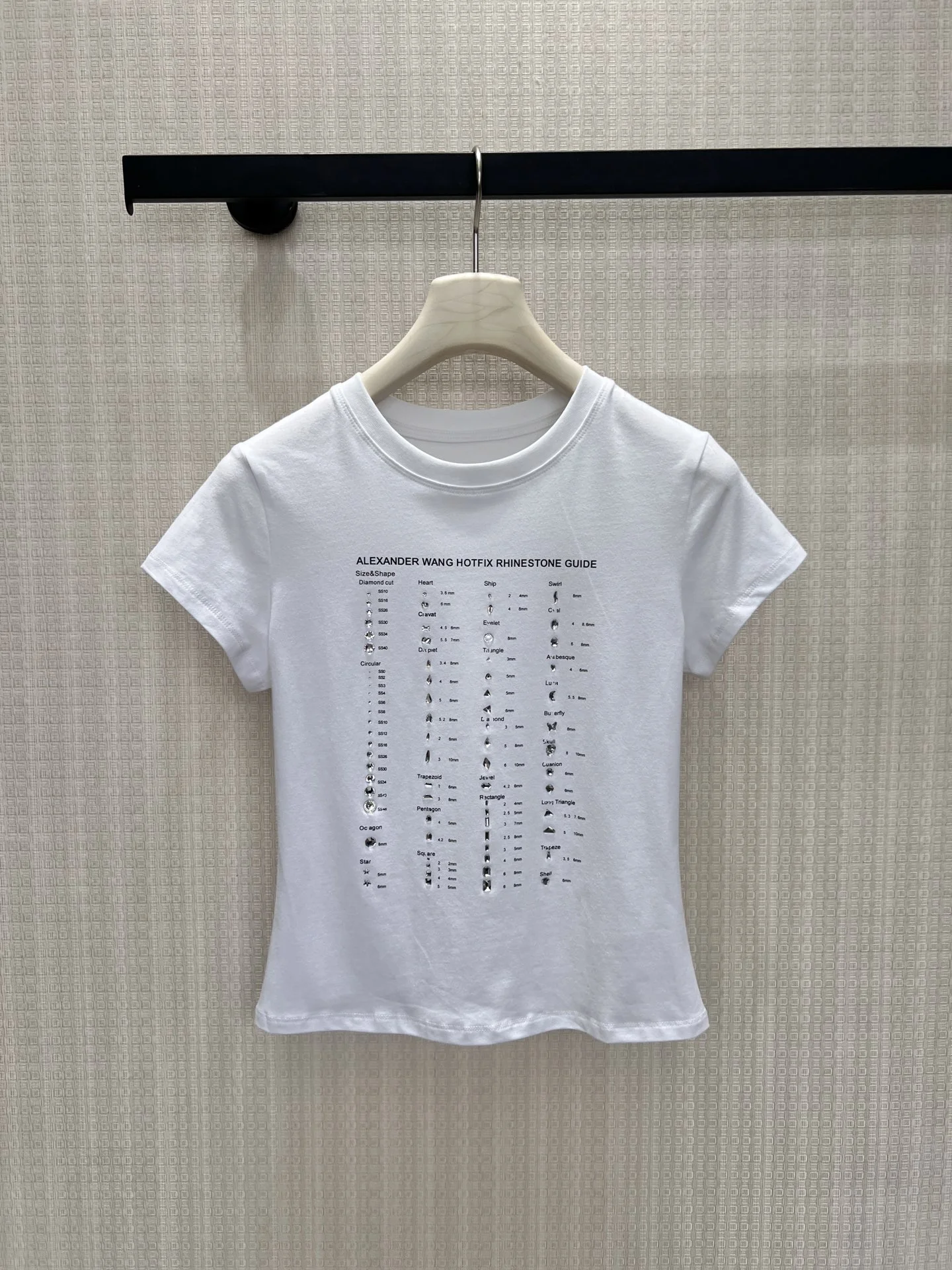 ALEXANDER WANG T-shirts Cotton White S M L A75202609061812