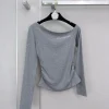 ALEXANDER WANG T-shirts Grey S-L A45202609062671