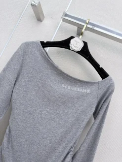 Alternative view of ALEXANDER WANG T-shirts Grey S-L A45202609062671