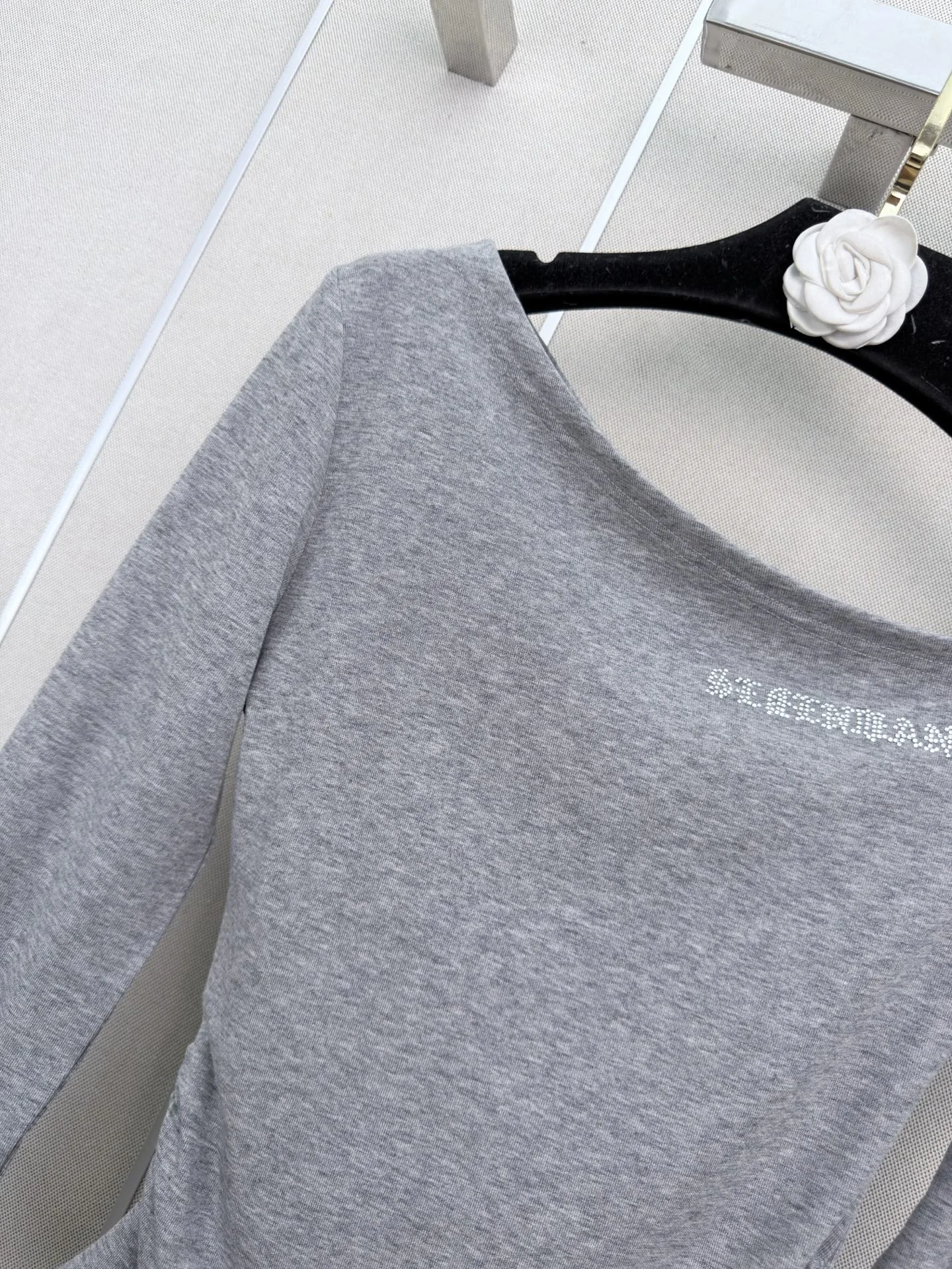 ALEXANDER WANG T-shirts Grey S-L A45202609062671 - Image 3