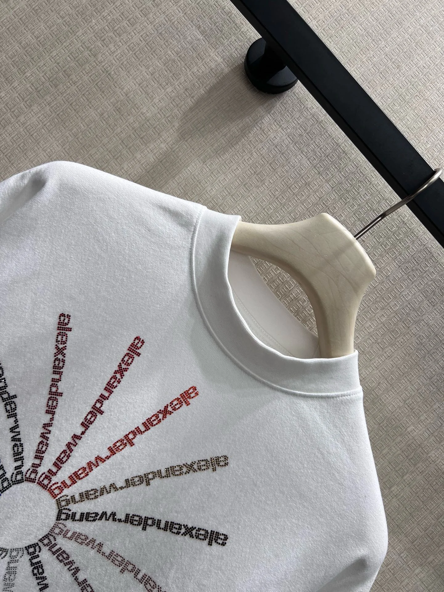 ALEXANDER WANG T-shirts Washed Cotton White-Multi S-L B10202609063217 - Image 4