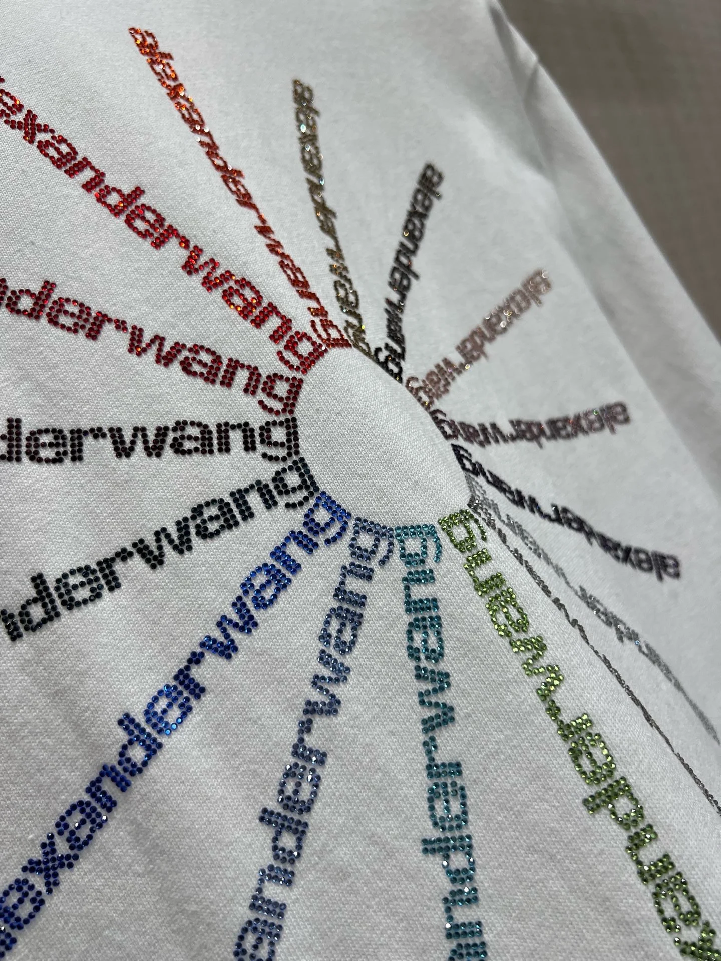 ALEXANDER WANG T-shirts Washed Cotton White-Multi S-L B10202609063217 - Image 5