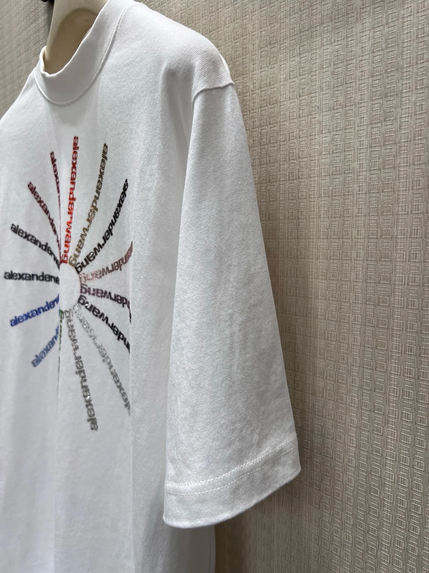 ALEXANDER WANG T-shirts Washed Cotton White-Multi S-L B10202609063217 - Image 6