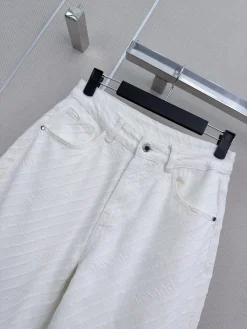 Alternative view of ALEXANDER WANG Trousers White S-L A90202609061104