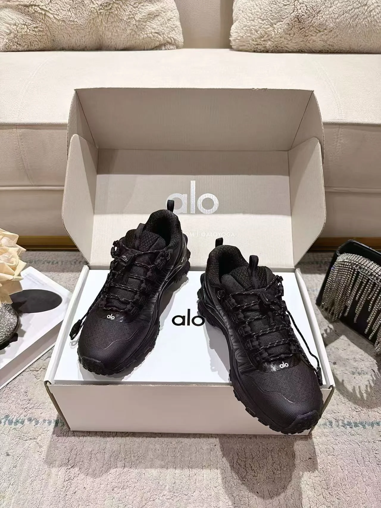 ALO Sneakers Mesh Foam Black EU35-40 B70202609111856