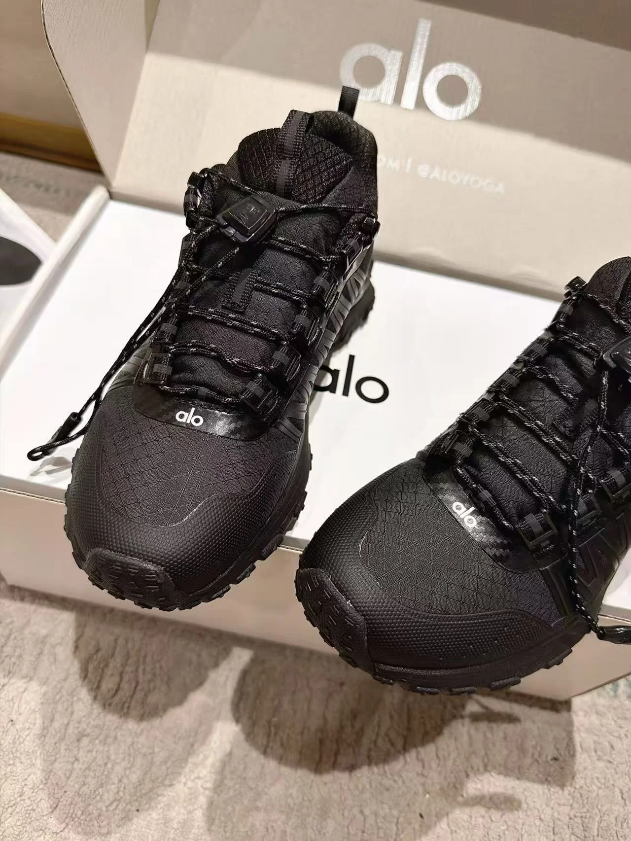 ALO Sneakers Mesh Foam Black EU35-40 B70202609111856 - Image 8