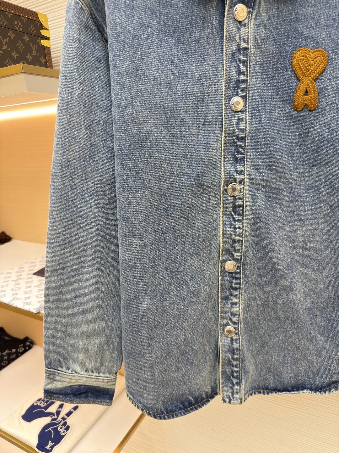 AMI Jackets Blue-Brown S-L B55202609090614 - Image 6