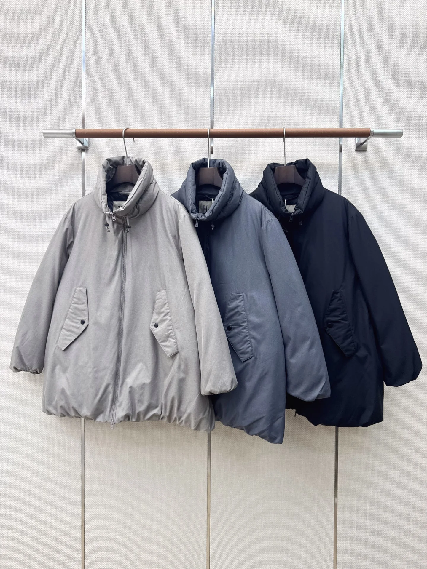 AMI Jackets Down Black 38-44 F15202609060622 - Image 9