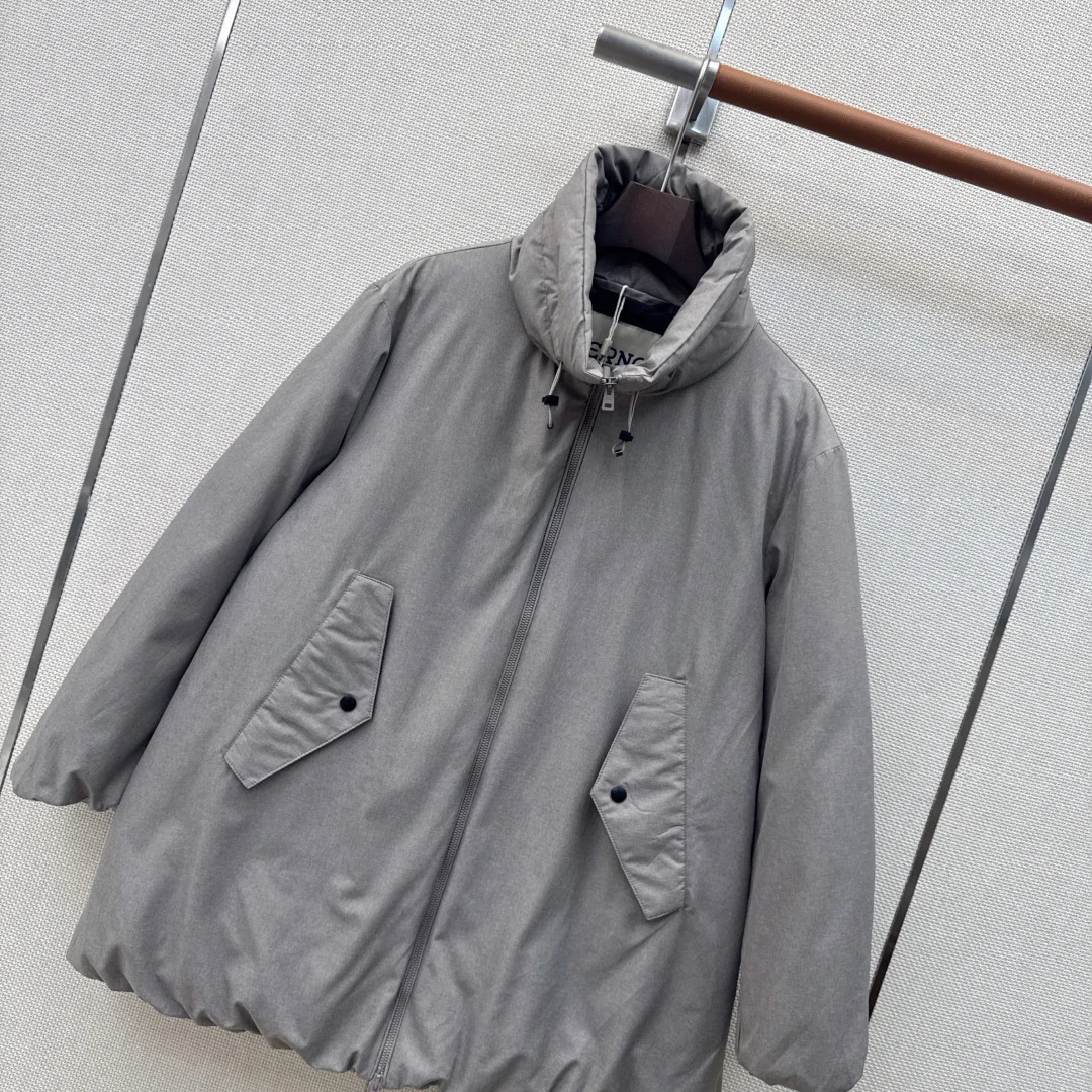 AMI Jackets Down Gray 38-44 F15202609060620 - Image 2
