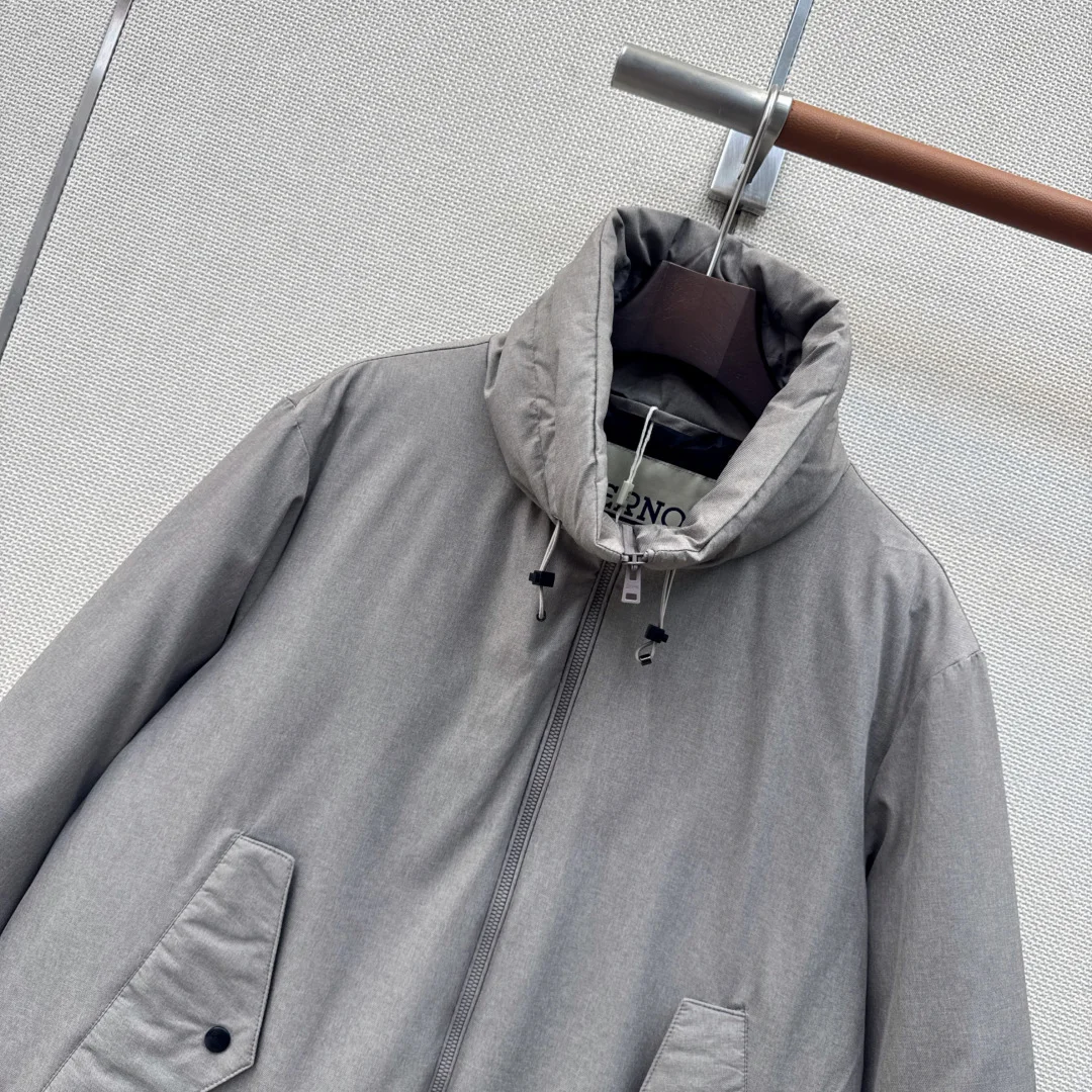 AMI Jackets Down Gray 38-44 F15202609060620 - Image 3