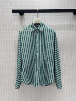 AMI Shirts Green-White S-L C05202609062510