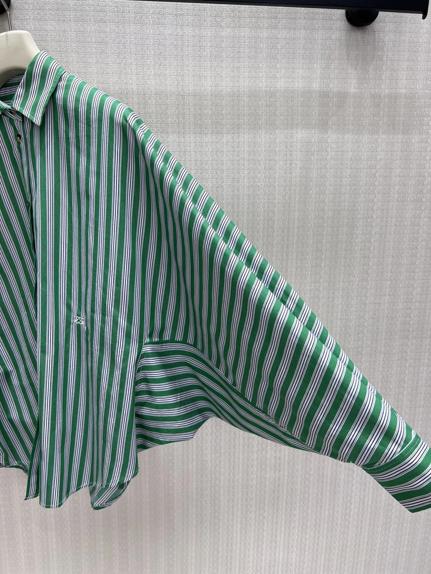 AMI Shirts Green-White S-L C05202609062510 - Image 7