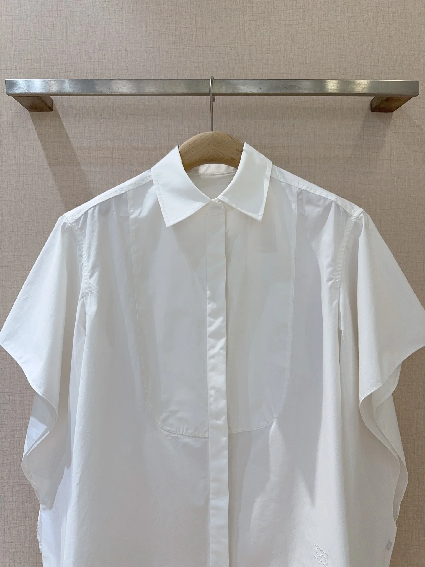 AMI Shirts Poplin White S-XL B30202609062987 - Image 2