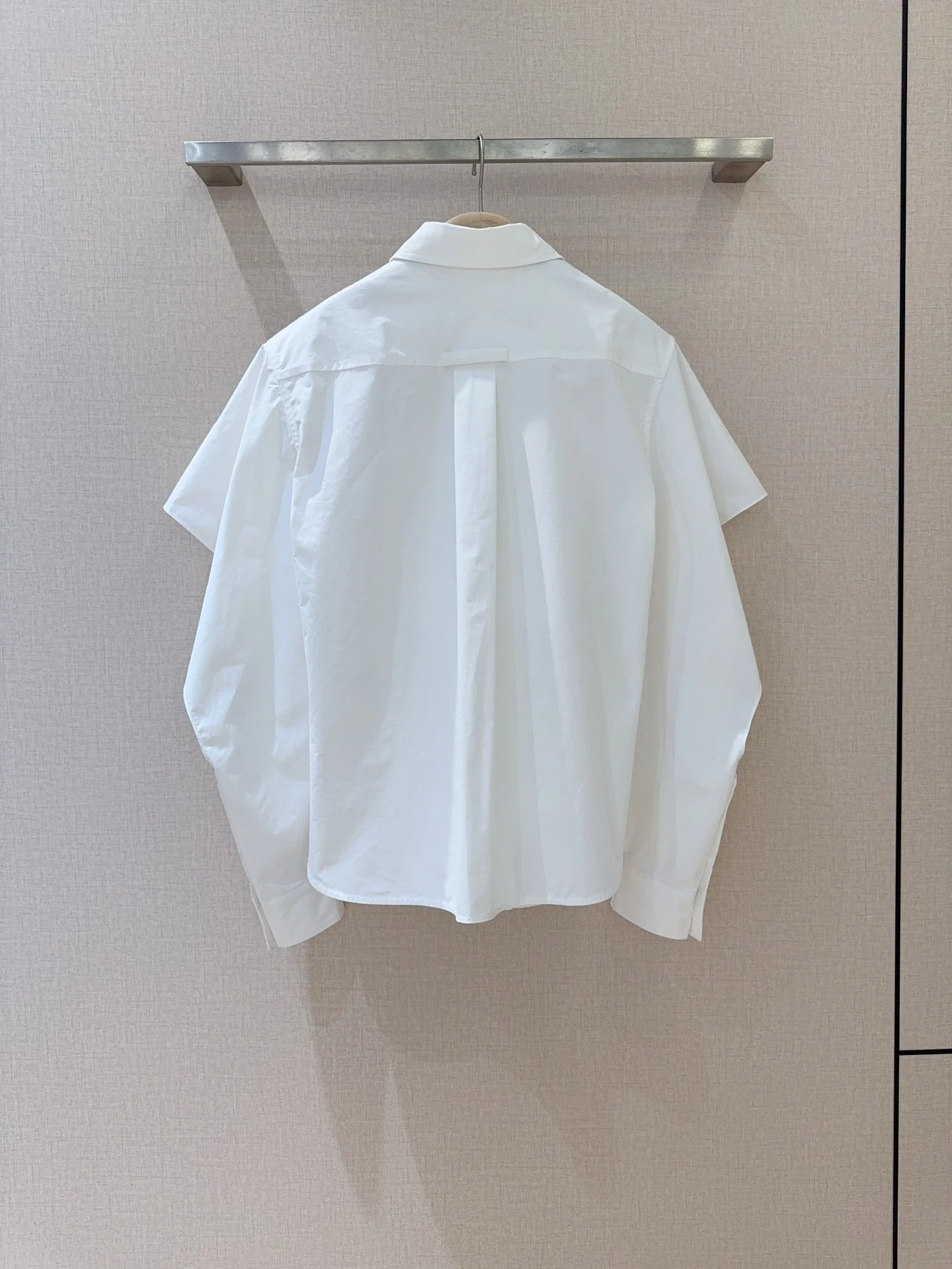 AMI Shirts Poplin White S-XL B30202609062987 - Image 5